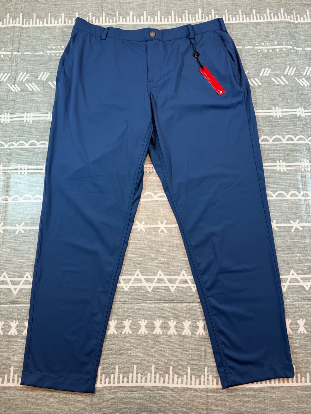 Redvanly Bradley Pull-On Pants in Navy